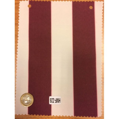 Rainbow Şemsiyelik Kumaş Bordo Beyaz