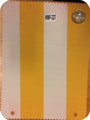 Rainbow Şemsiyelik Kumaş Sarı Beyaz