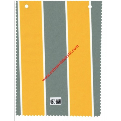 Rainbow Şemsiyelik Kumaş Sarı Gri