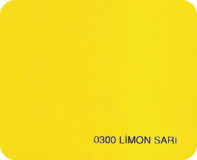 Sarı 650 Gr Polyester Branda